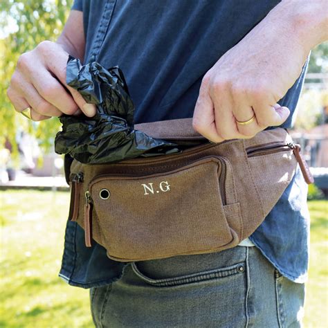 dog walking belt bag